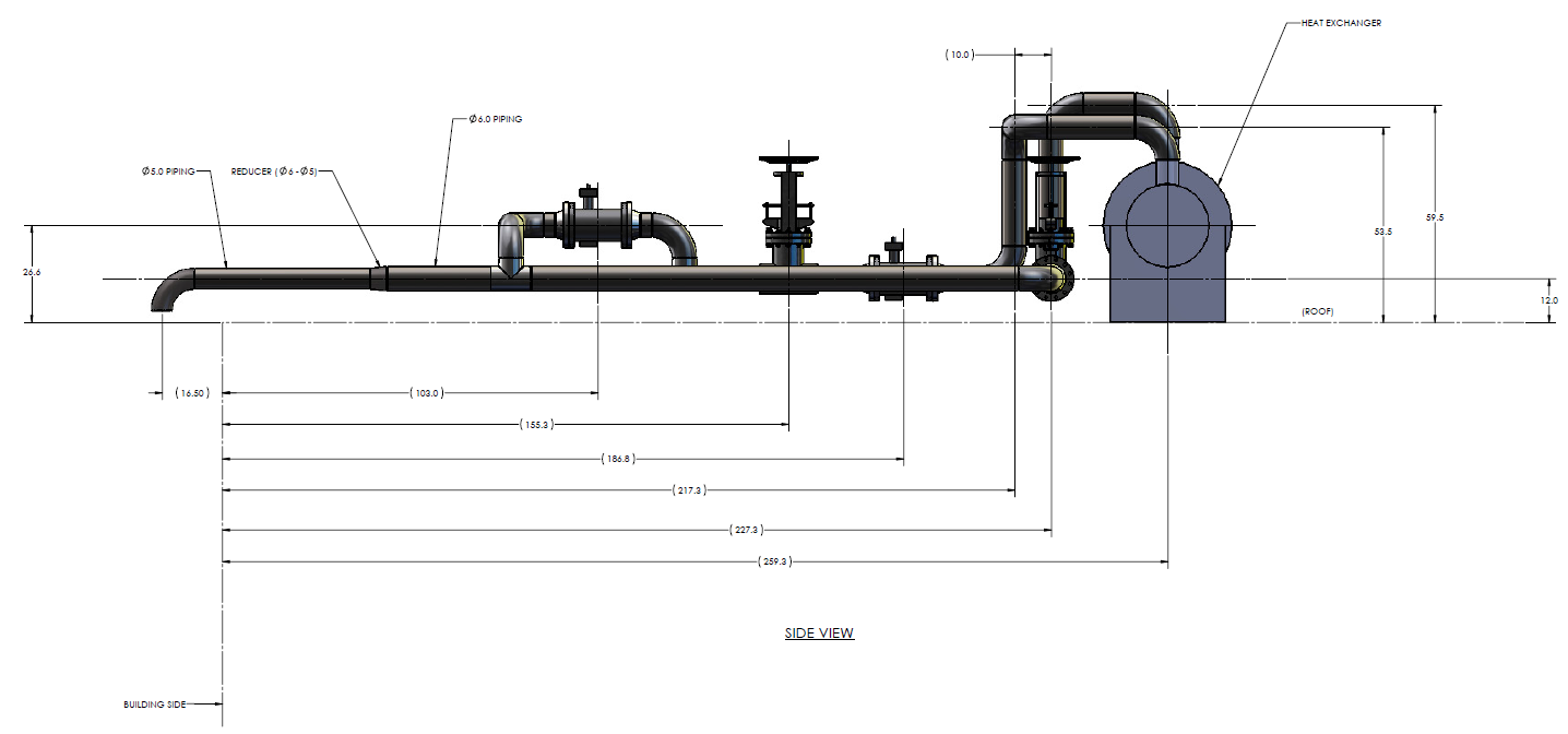 Heat Exchanger Piping Detail