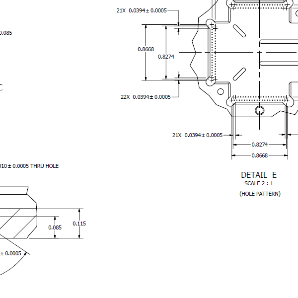 Test Socket Detailing